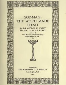 god-man The word made flesh pdf gratuito
