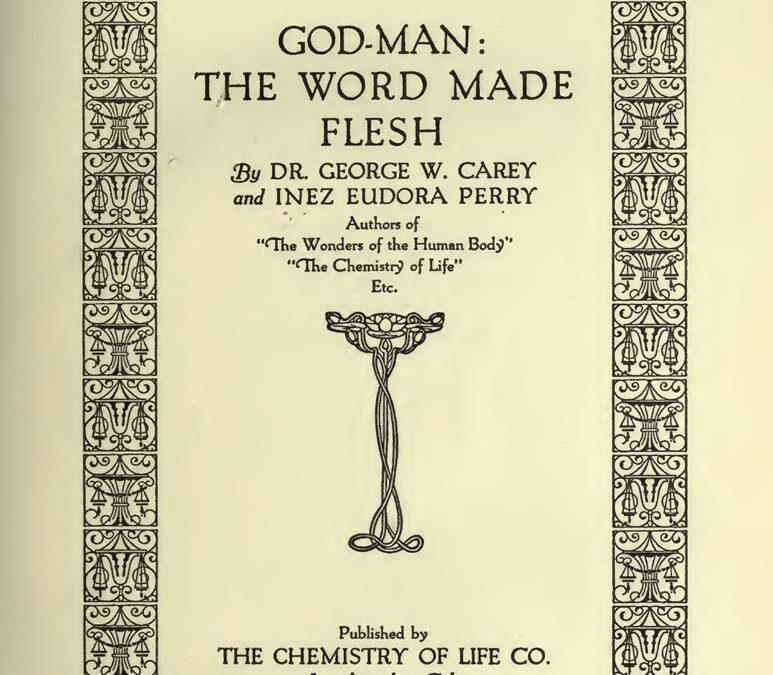 God-Man: The Word Made Flesh (PDF) – La alquimia de tu propio ecosistema