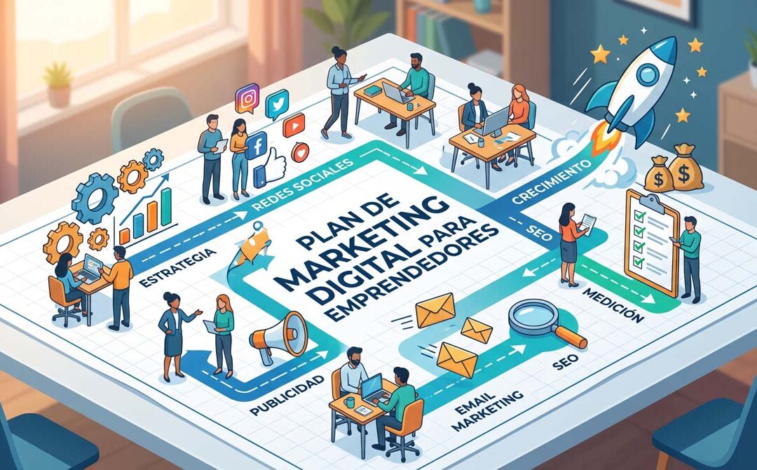 Plan de marketing digital para emprendedores: guía paso a paso